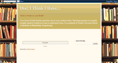 Desktop Screenshot of docithinkihave.blogspot.com