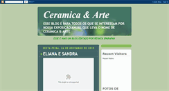 Desktop Screenshot of eventoceramicaearte.blogspot.com