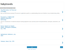 Tablet Screenshot of hobytravels.blogspot.com