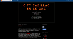 Desktop Screenshot of citycaddy.blogspot.com