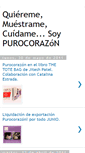 Mobile Screenshot of mipurocorazon.blogspot.com