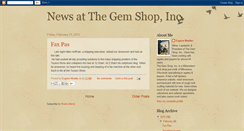 Desktop Screenshot of gemshopnews.blogspot.com
