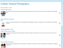 Tablet Screenshot of colleengreene.blogspot.com