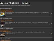 Tablet Screenshot of carteleracentury21libertador.blogspot.com
