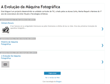 Tablet Screenshot of evolucaomaquinafotografica.blogspot.com