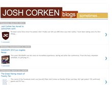Tablet Screenshot of joshcorken.blogspot.com