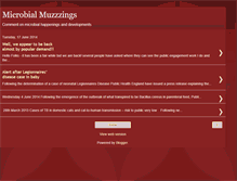 Tablet Screenshot of microbialmuzzzings.blogspot.com