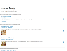Tablet Screenshot of interiordesignguide101.blogspot.com