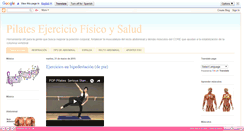 Desktop Screenshot of pilatesalud.blogspot.com