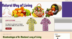 Desktop Screenshot of naturalwaysofliving.blogspot.com