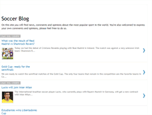 Tablet Screenshot of cj-soccerblog.blogspot.com