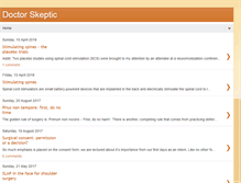 Tablet Screenshot of doctorskeptic.blogspot.com