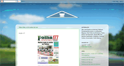 Desktop Screenshot of folhasc.blogspot.com