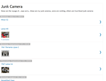 Tablet Screenshot of junkcamera.blogspot.com