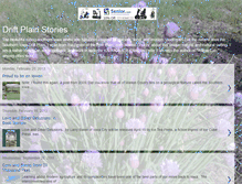 Tablet Screenshot of driftplainstories.blogspot.com