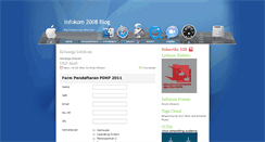 Desktop Screenshot of infokom2008.blogspot.com