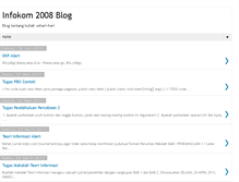 Tablet Screenshot of infokom2008.blogspot.com