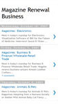 Mobile Screenshot of magazine-renewal-business.blogspot.com