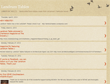 Tablet Screenshot of landrumtables.blogspot.com