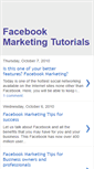 Mobile Screenshot of facebookmarketingtutorials.blogspot.com