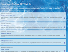Tablet Screenshot of naturalne-terapie-optimum.blogspot.com