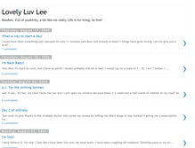 Tablet Screenshot of luv-lee.blogspot.com