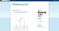 Desktop Screenshot of alfabetizando2011.blogspot.com