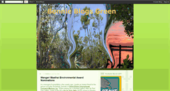 Desktop Screenshot of bonnieblogsgreen.blogspot.com