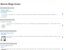 Tablet Screenshot of bonnieblogsgreen.blogspot.com