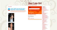 Desktop Screenshot of desicuty.blogspot.com