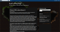 Desktop Screenshot of letsplaying.blogspot.com