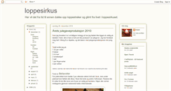 Desktop Screenshot of loppecirkus.blogspot.com