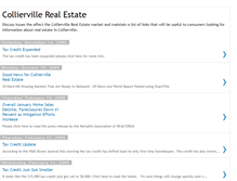 Tablet Screenshot of colliervillerealestateblog.blogspot.com