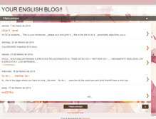 Tablet Screenshot of franciscoenglishclass.blogspot.com