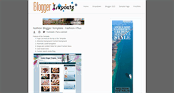 Desktop Screenshot of bloggerfreelayouts.blogspot.com