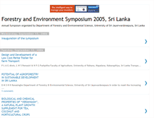 Tablet Screenshot of forestrysymposium2005.blogspot.com