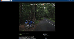 Desktop Screenshot of edgeofthedagger.blogspot.com
