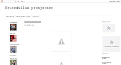 Desktop Screenshot of krusedullasprosjekter.blogspot.com