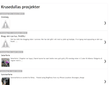 Tablet Screenshot of krusedullasprosjekter.blogspot.com