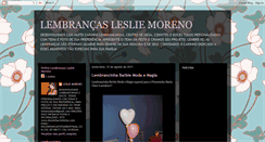 Desktop Screenshot of lembrancaslesliemoreno.blogspot.com