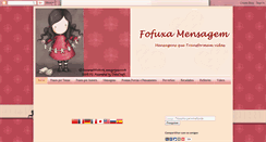 Desktop Screenshot of fofuxamensagem.blogspot.com