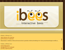 Tablet Screenshot of interactivebees.blogspot.com