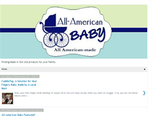 Tablet Screenshot of all-americanbaby.blogspot.com