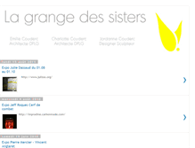 Tablet Screenshot of la-grange-des-sisters.blogspot.com