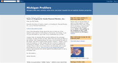 Desktop Screenshot of michiganprolifers.blogspot.com