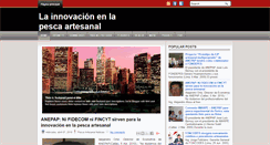 Desktop Screenshot of lainnovacionenlapescaartesanal.blogspot.com