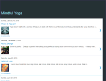 Tablet Screenshot of mindful-yoga.blogspot.com