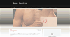 Desktop Screenshot of gpcorpoexperiencia.blogspot.com