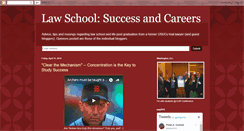 Desktop Screenshot of lawschoolsuccessandcareers.blogspot.com