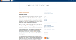 Desktop Screenshot of familyfunvacation.blogspot.com